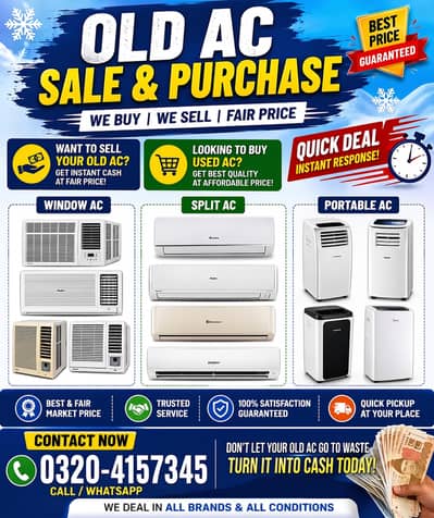 AC / Split Ac/ Dc Inverter Ac/window Ac /Sale And purchase/ Best Price