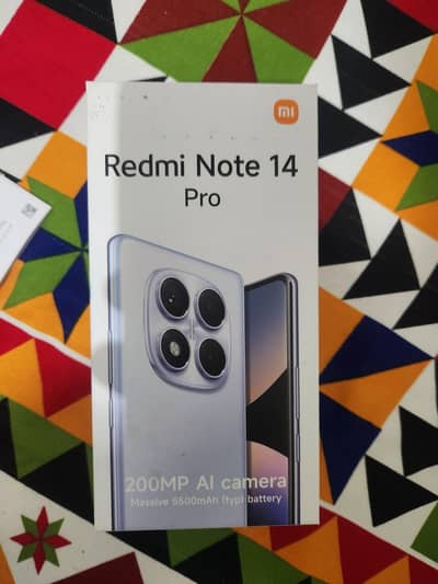 Xiaomi Redmi Note 14 Pro 256GB Box+Charger