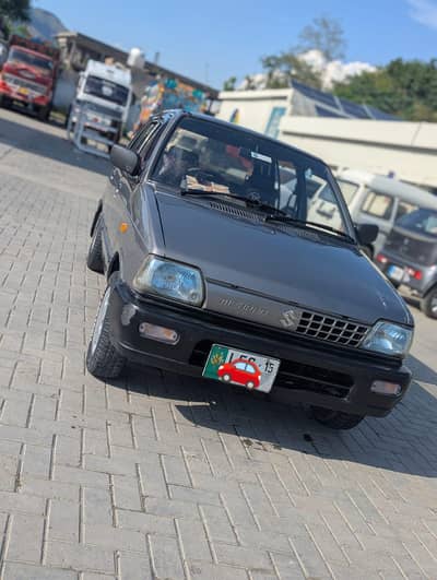 Suzuki Mehran  (Euro II) EFI 2015 Model – Lahore Number