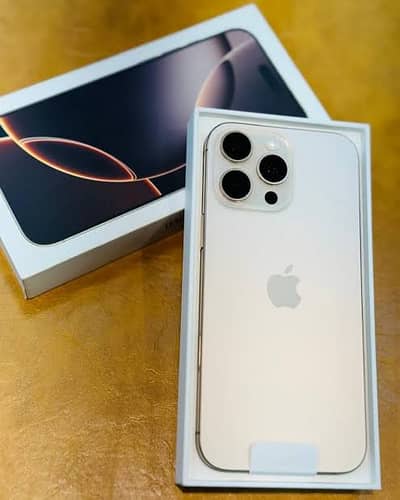 Apple iPhone 16 Pro Max, like new, genuine display replacement