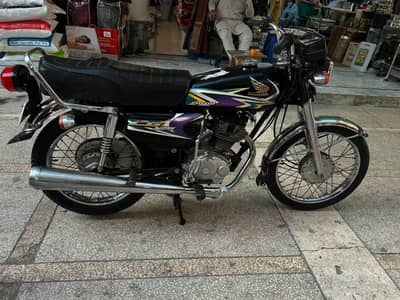 CG 125 Black Colour