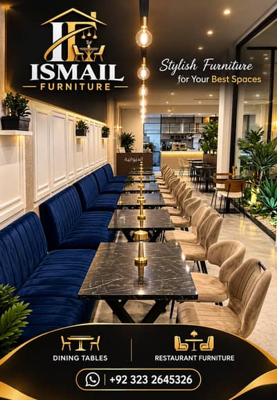 Resturant Furniture , resturant chairs , wooden chairs , marble top
