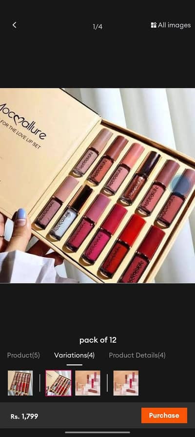 lipgloss matte finish