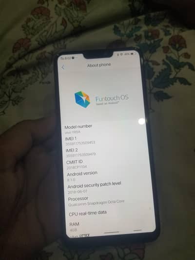 Vivo Y85a