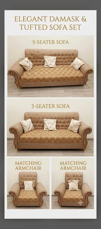 5 seater sofa set