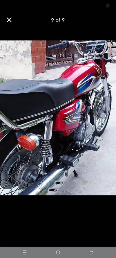 Honda CG 125 for sale raabta only WhatsApp on 03/20/31/94/084