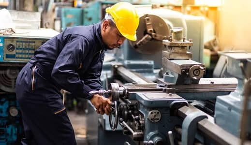 Required manual lathe machine operator