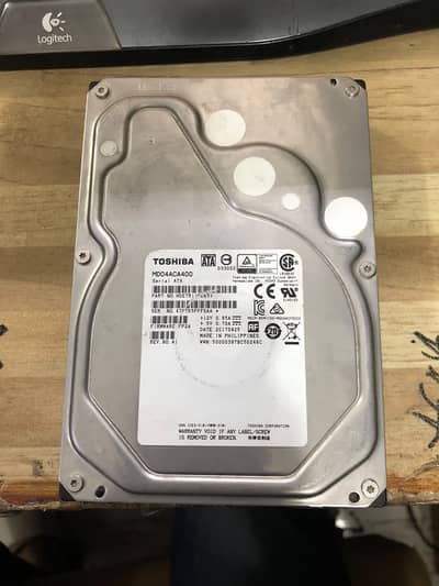 Toshiba 4TB Internal Hard Drive HDD – Used – Excellent Condition
