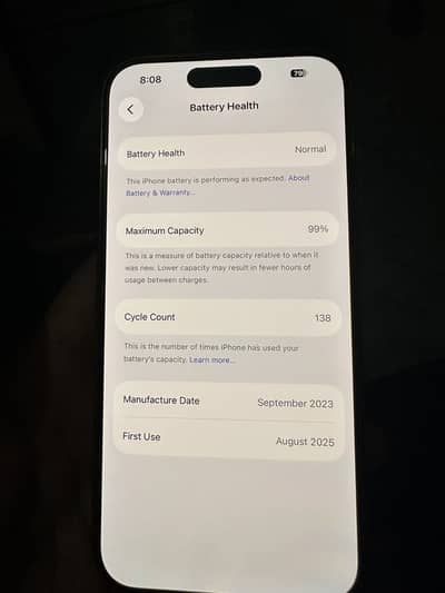 Apple iPhone 15 Pro jv 128gb