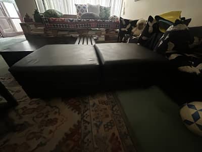 Pair of ottamans