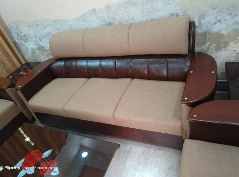 Sofa Set with Tables 1