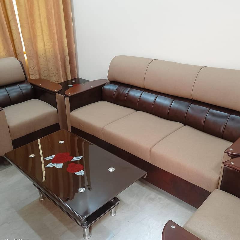 Sofa Set with Tables 4