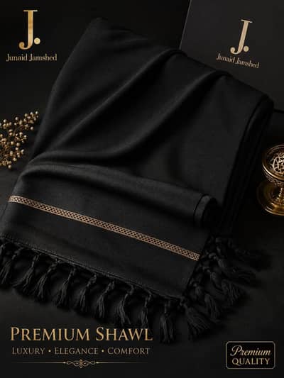 J. junaid Jamshed premium wool shawl