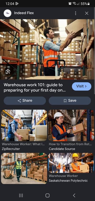 Need wearhouse helper