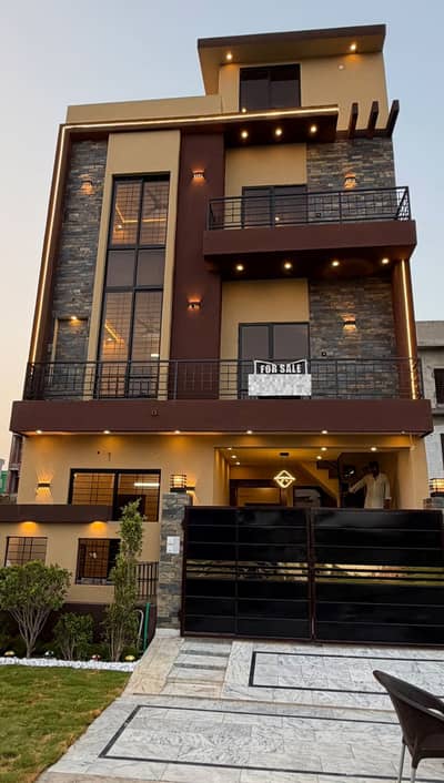 5MARLAS Brand New Tripple story house for sale