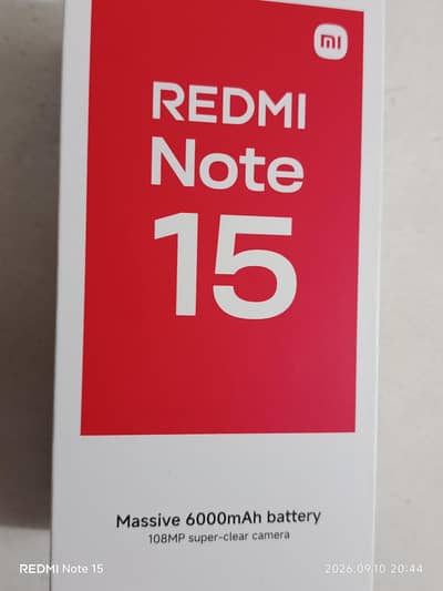 Xiaomi redmi note 15