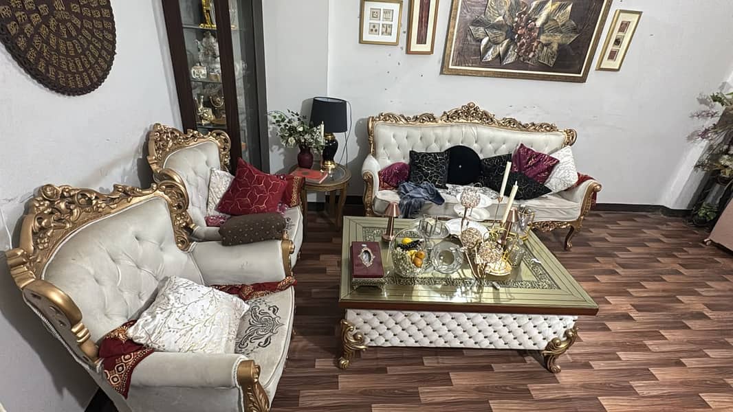 5-Seater Sofa|sofa set|Center Table|Sofa|Table|Sofa Chair 1