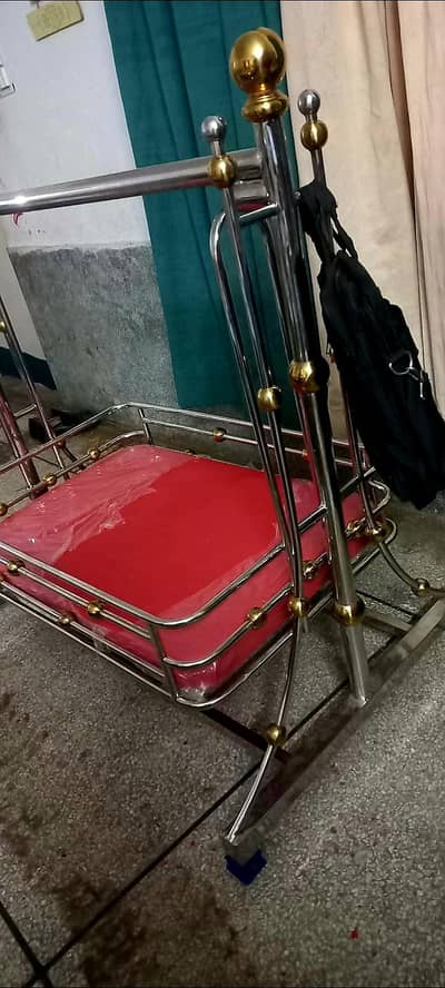 Baby Cot Jhoola SS Material