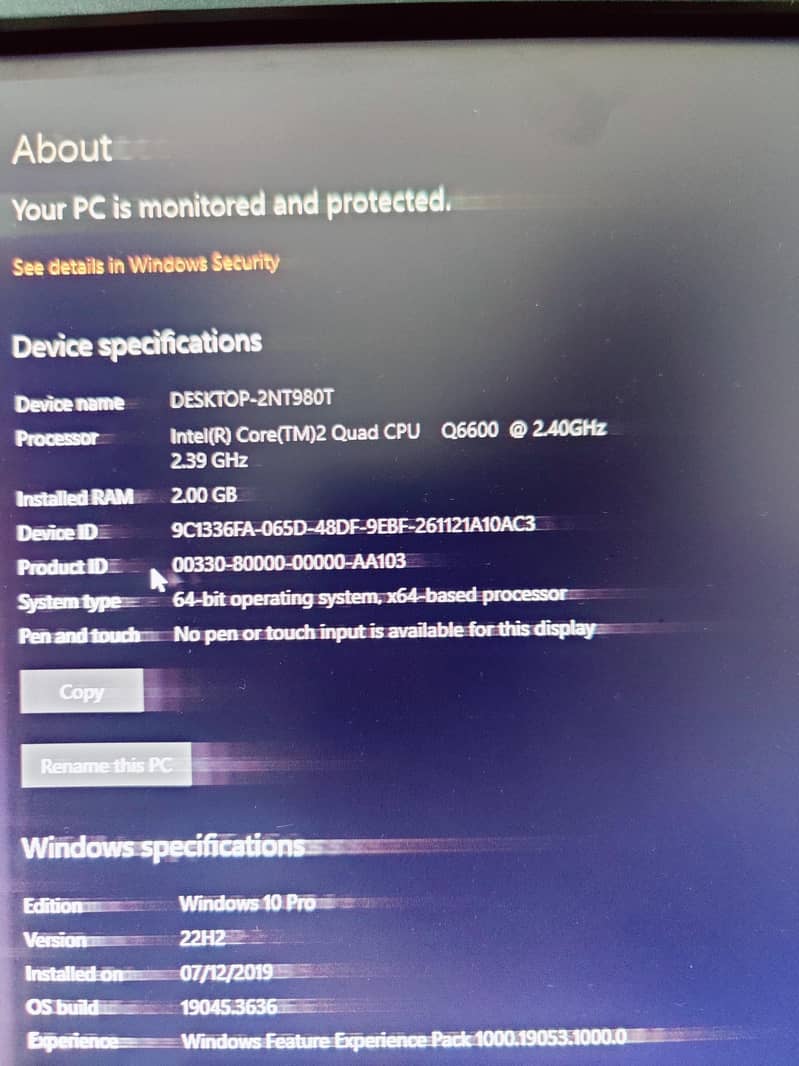 Core 2 Quad PC only 3