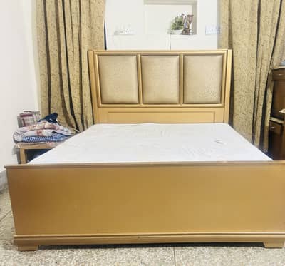 Wooden Bed Set