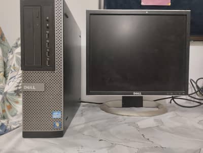 Dell CPU + screen --> core i5