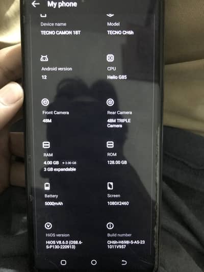 Tecno CAMON 18T