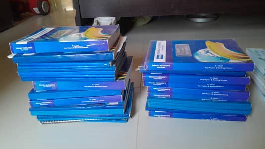 O LEVELS AND A LEVELS PAST PAPERS AND BOOKS PLUS WORKBOOKS