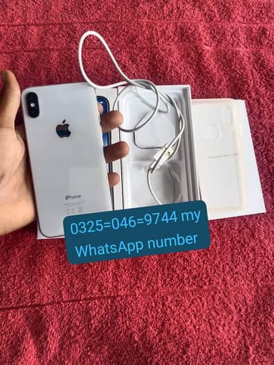 Apple iPhone X 256 GB memory