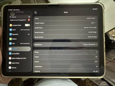Apple ipad Air 6 128 GB 11 inch