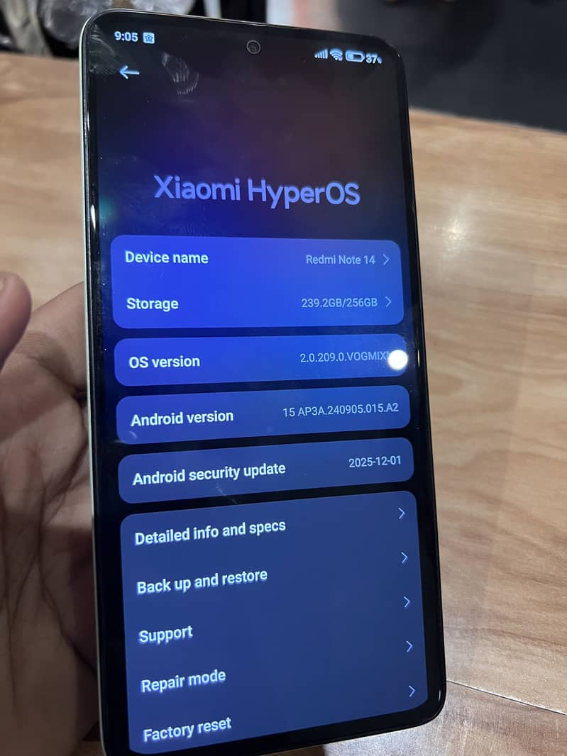 Redmi note 14 3