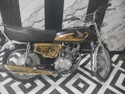 Gold Honda self