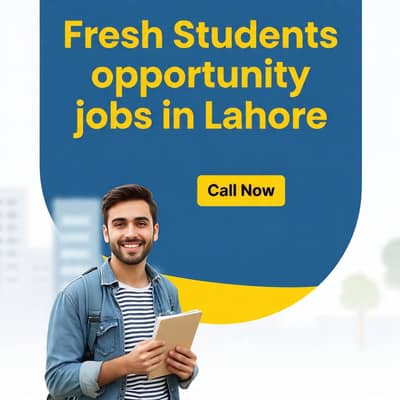 part time jobs for fresh students in lahore