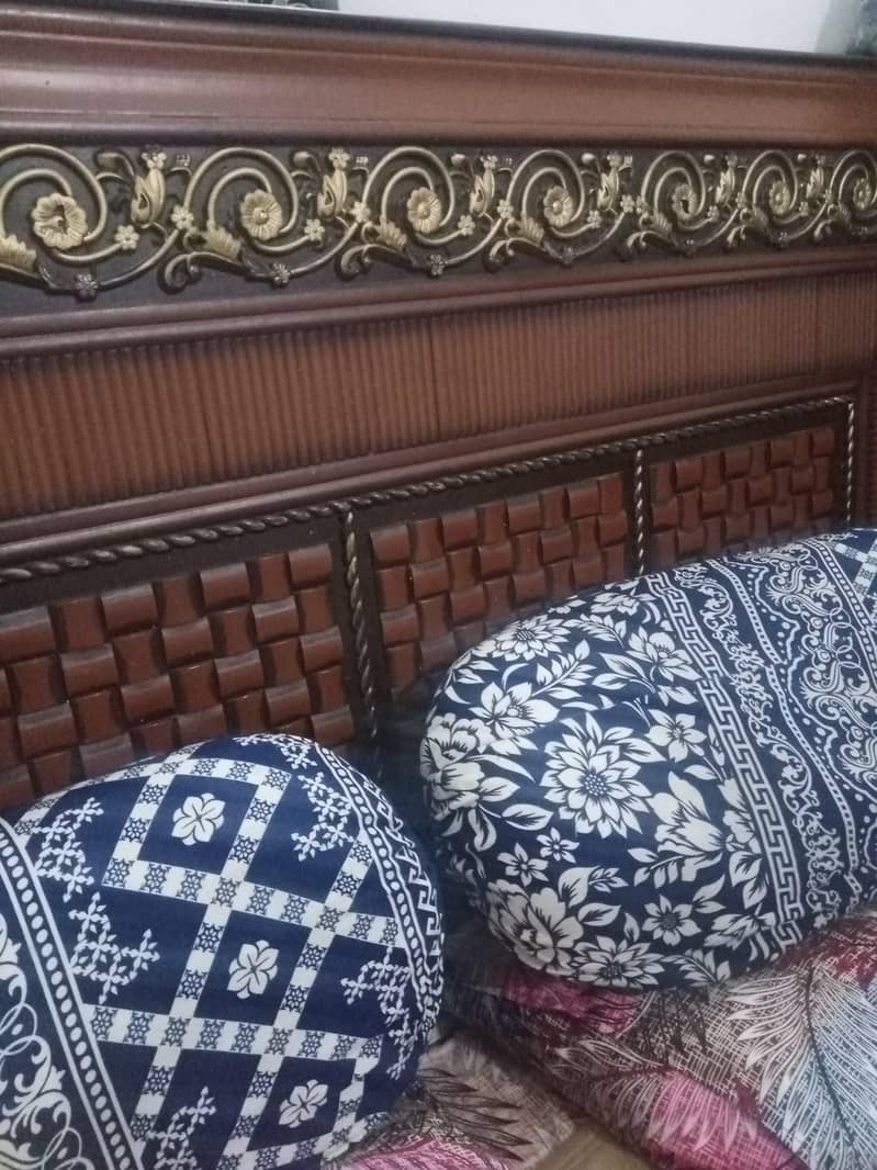 bed with side tables 1