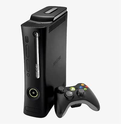 Xbox 360 fat with games