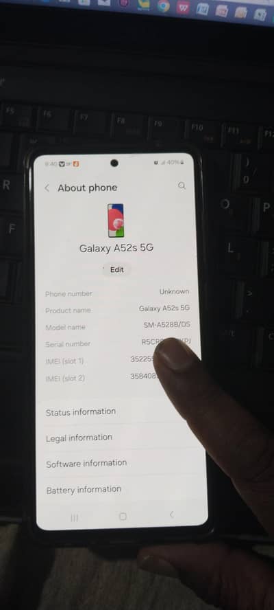 Samsung Mobile A52s