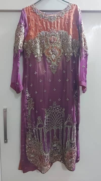 Shafoon embroidered suit