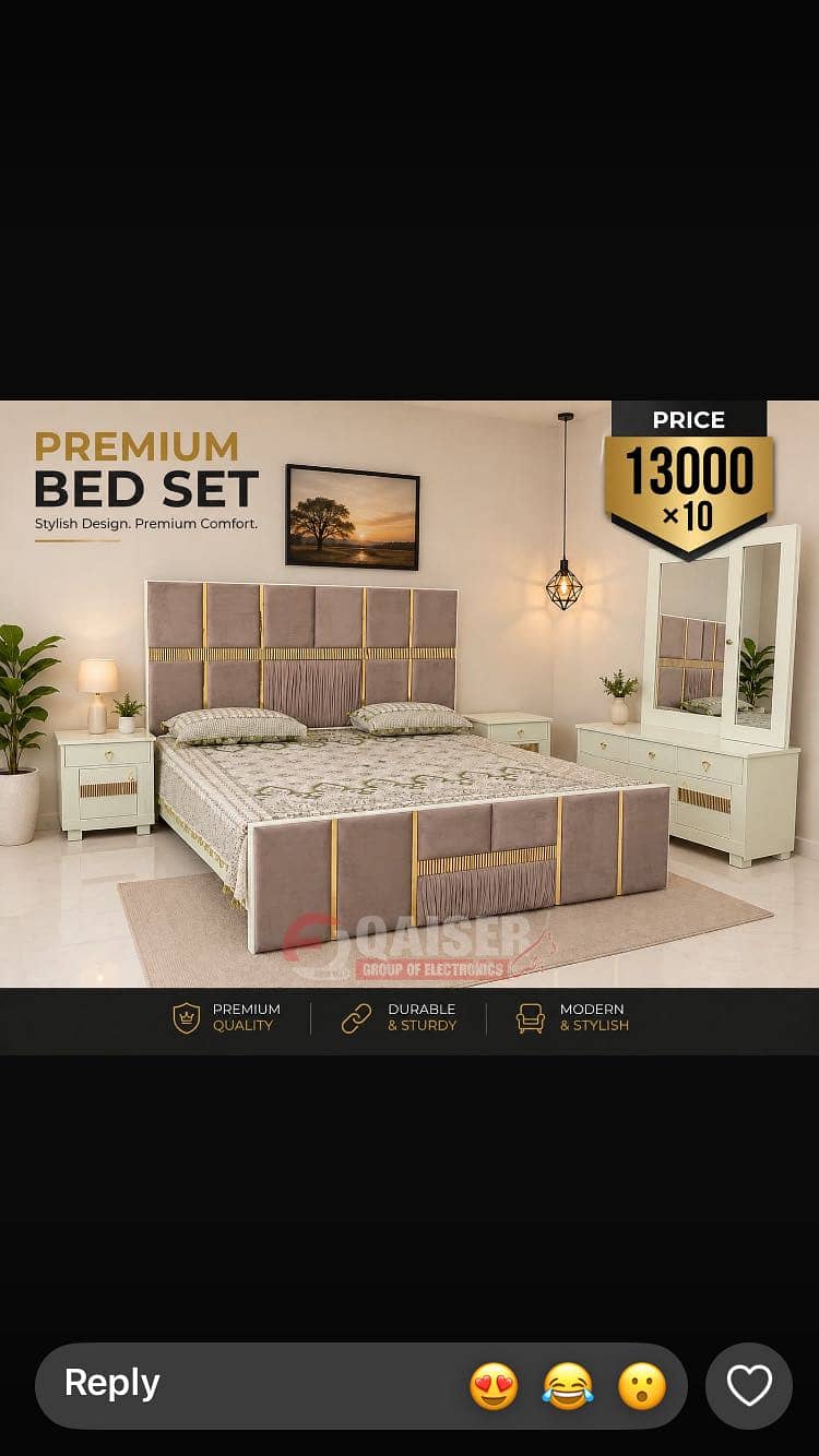 Bed set available 0
