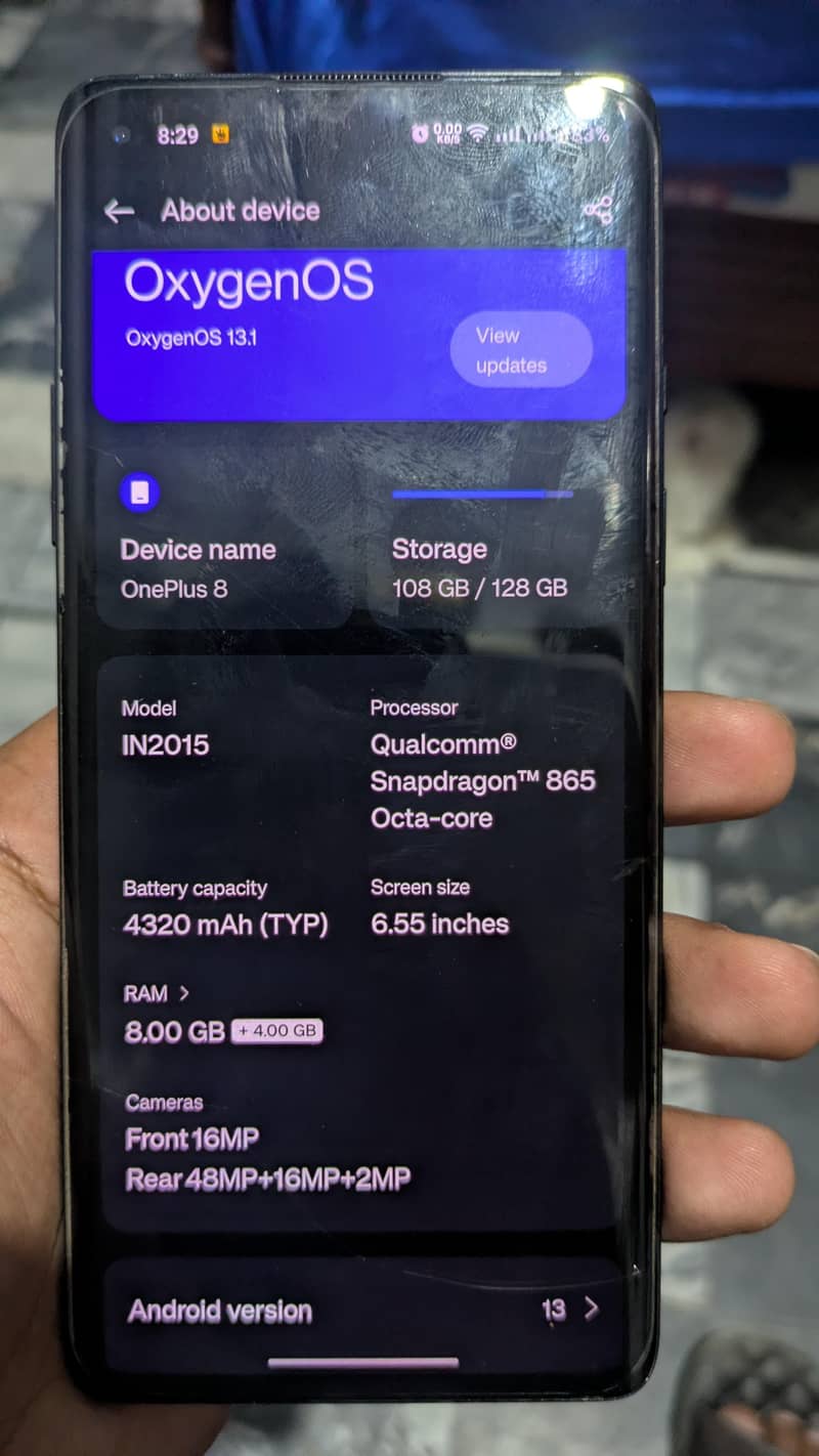 One Plus 8 0