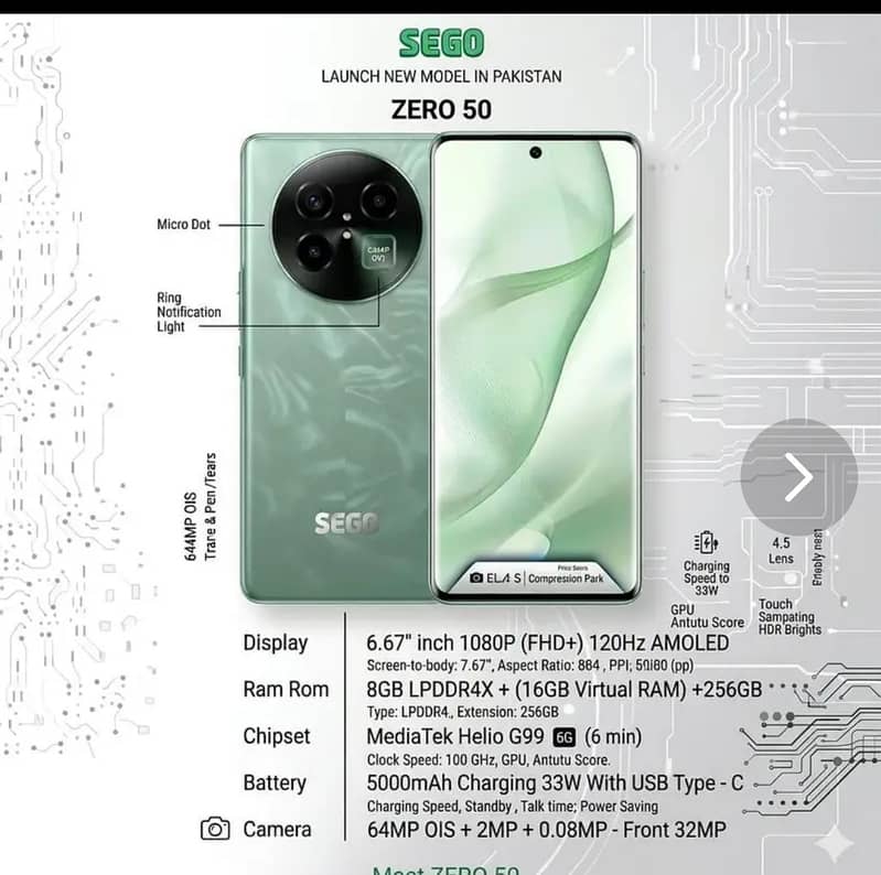 SEGO Zero 50 0