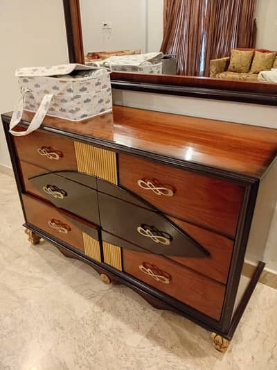 Wooden bed