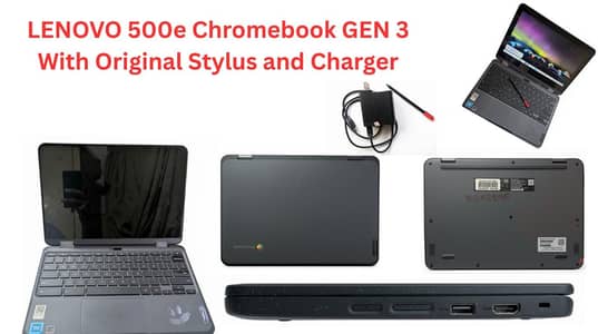 Lenovo 500e 2in1 8GB 64GB with stylus