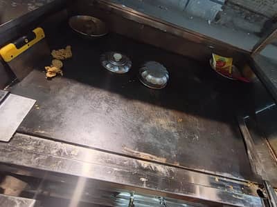 4 by 3 SS steel 3 days used