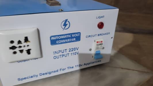 supply 110 watt  to 220 watt converter steplizer