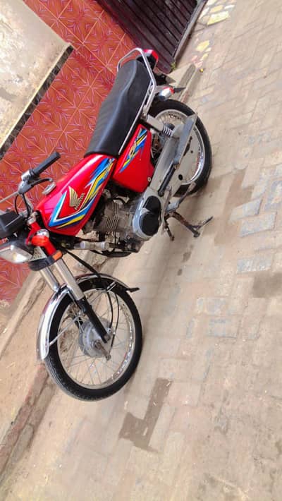 honda cg 125 2018 model lush condition
