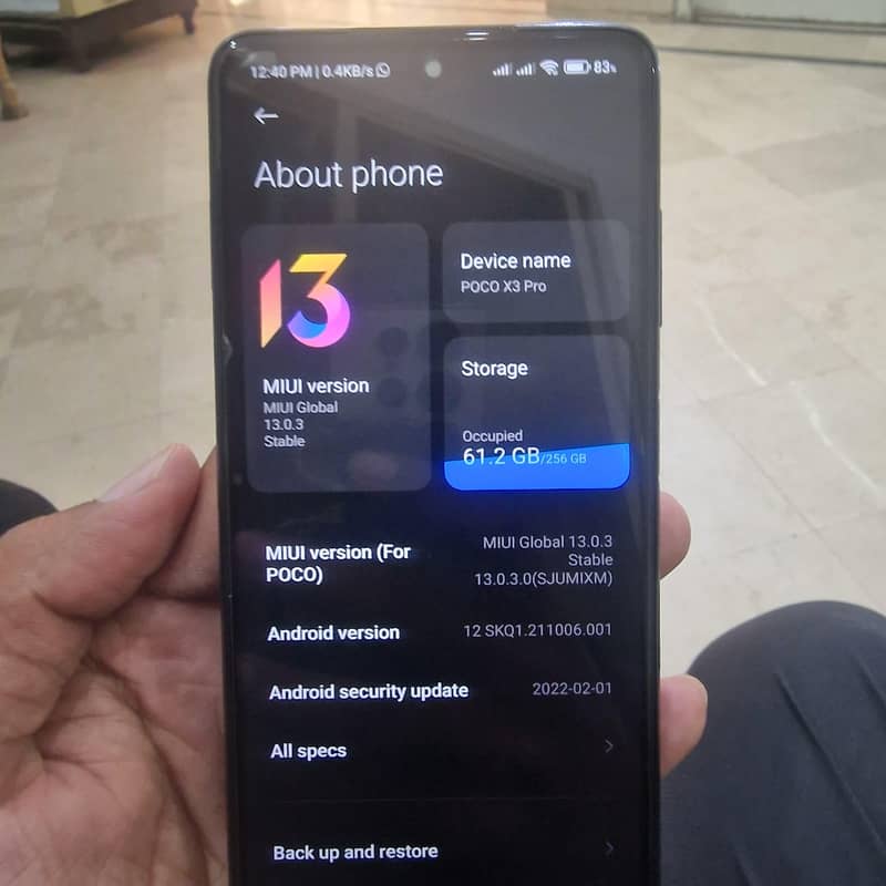 Poco x3 pro 2