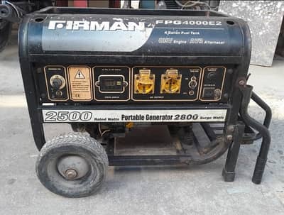 Fireman generator 5kva