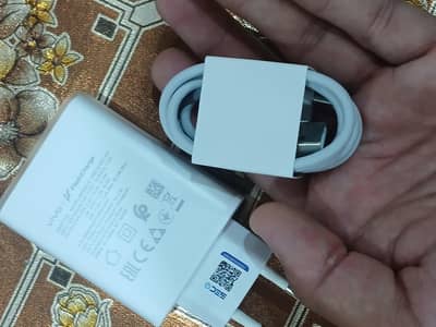 Original vivo charger 80watt brand new condition with original cable