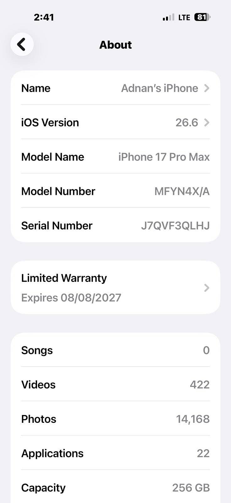 Apple iPhone 17 Pro Max 0