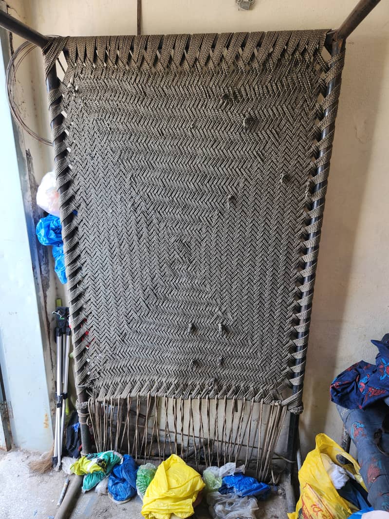 خود تیارکی چارعدد موٹی گیج کی چارپائیاں 7
