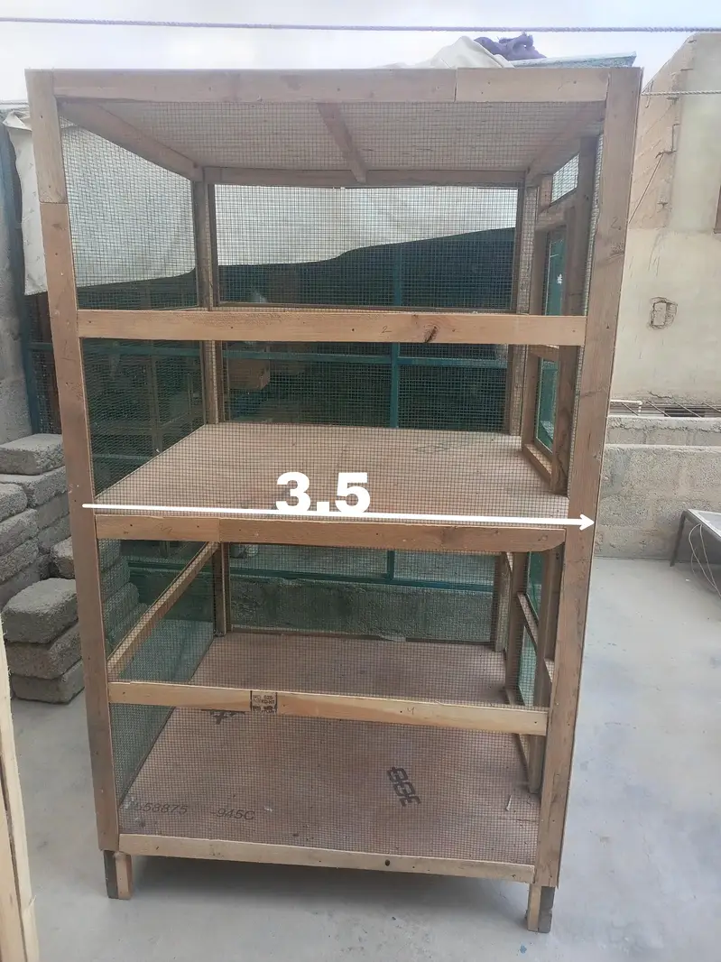 2 wood cages — photo 3